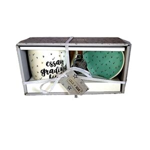 Coco + Lola Mug -Teacher gift Heart Trinket Plate Tea Infuser Premium Collection